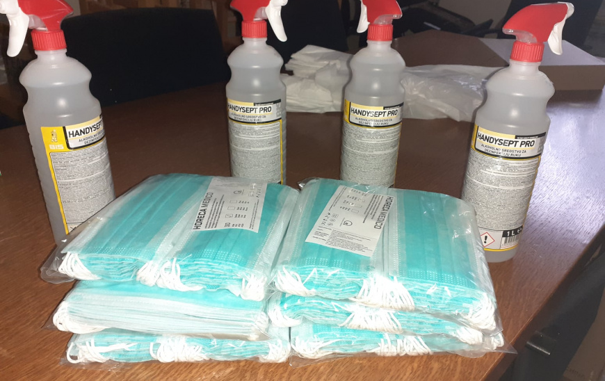 Maske i dezinfekcijska sredstva