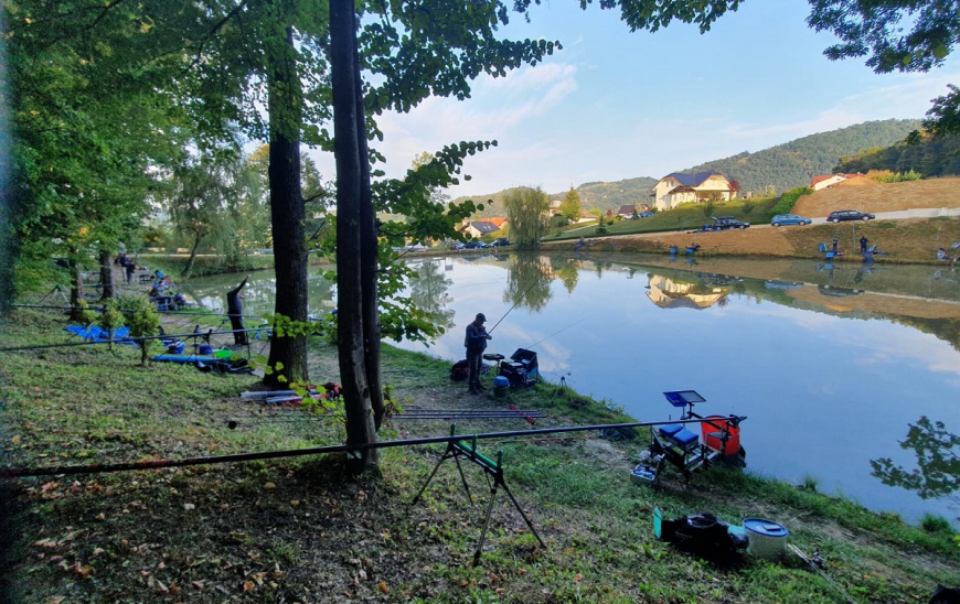 Ribolov na jezeru Gorica