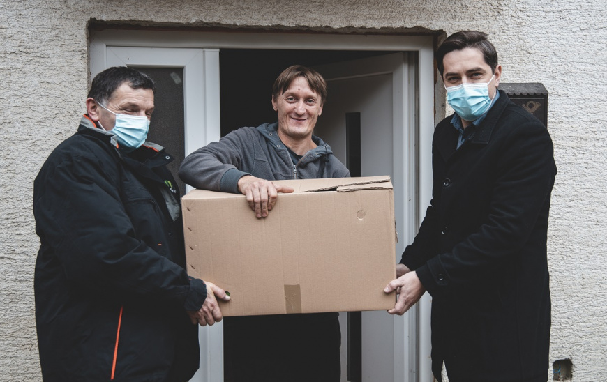 Podjela božićnih paketa